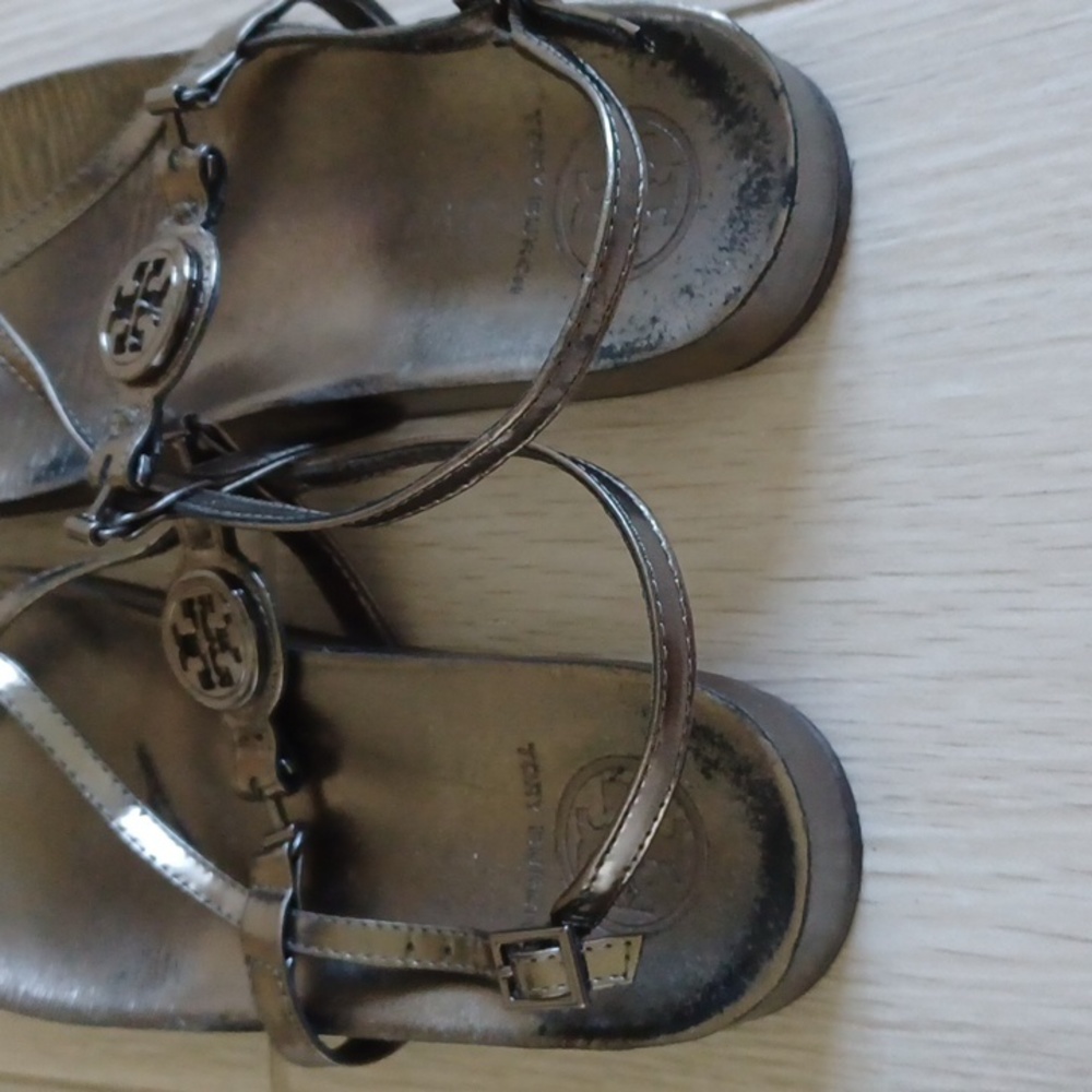 Tory Burch Sandals size 8 see description - Picture 5 of 9
